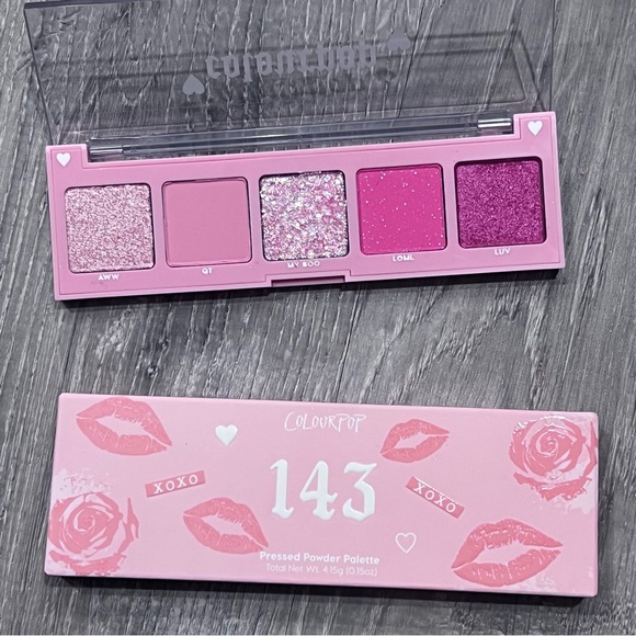 Colourpop Other - Colourpop 143 Eyeshadow Palette Valentines Day Limited Edition